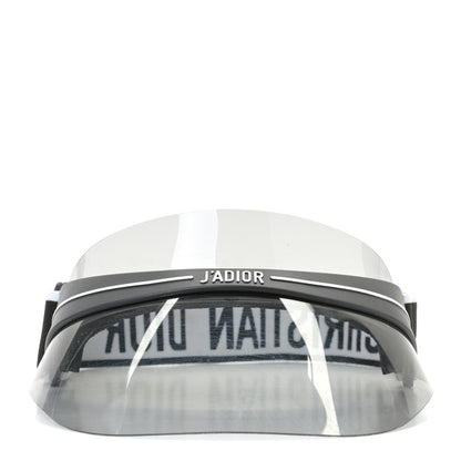 Christian Dior Mirrored DiorClub1 Sun Visor Black 2 of 8