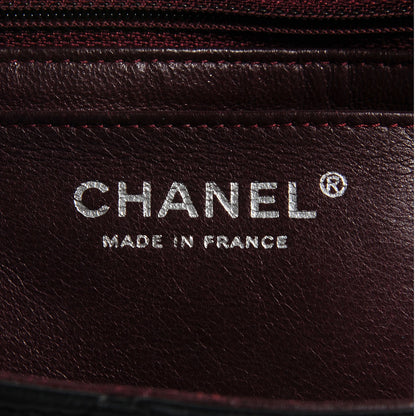 Chanel Lambskin Quilted Jumbo Single Flap Black 6 of 8
