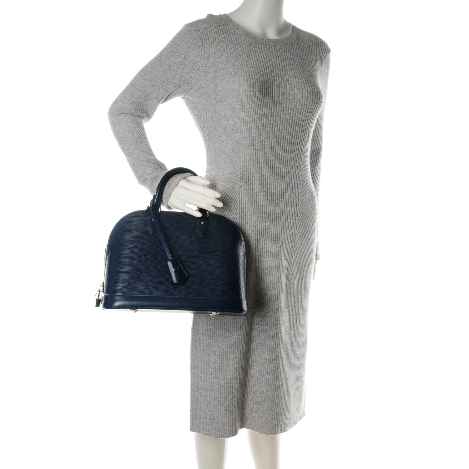 Louis Vuitton Epi Alma PM Indigo 2 of 8