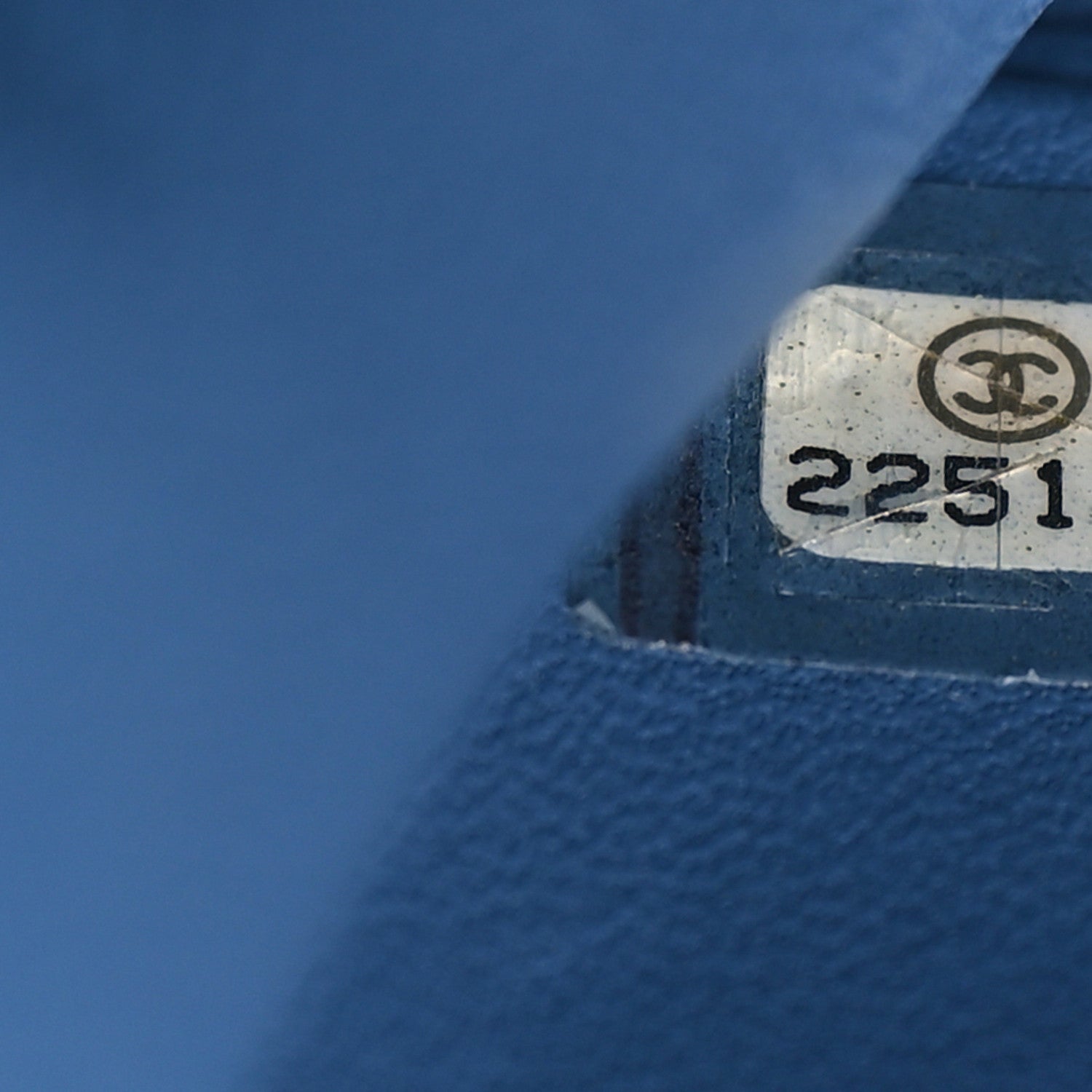 Chanel Galuchat Stingray Small Boy Flap Blue 7 of 13