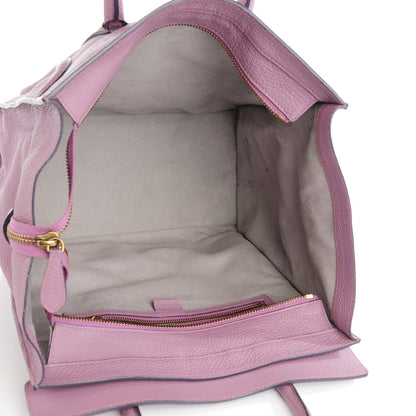 Celine Pebbled Calfskin Mini Luggage Lilac 7 of 11