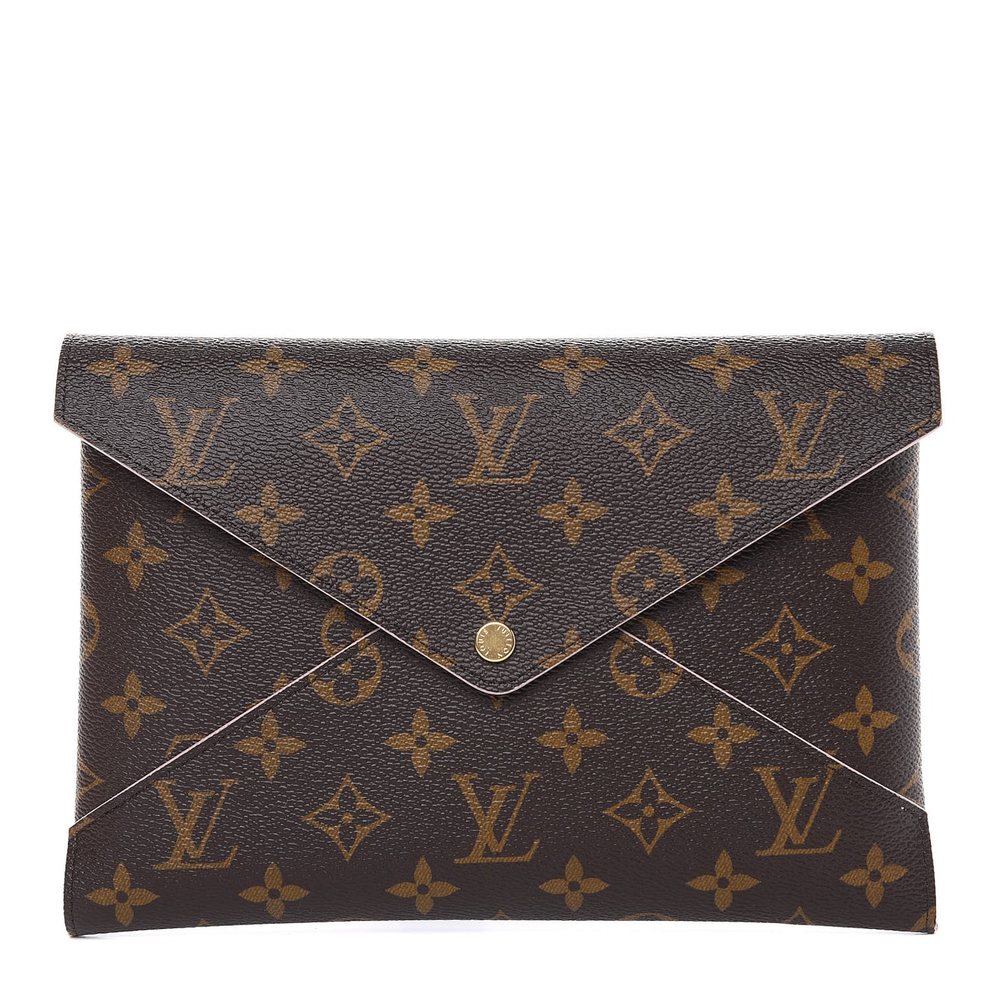 Monogram Large Kirigami Pochette Insert Rose Ballerine