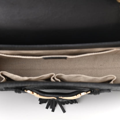 Gucci Guccissima Medium Emily Chain Shoulder Bag Black 5 of 11