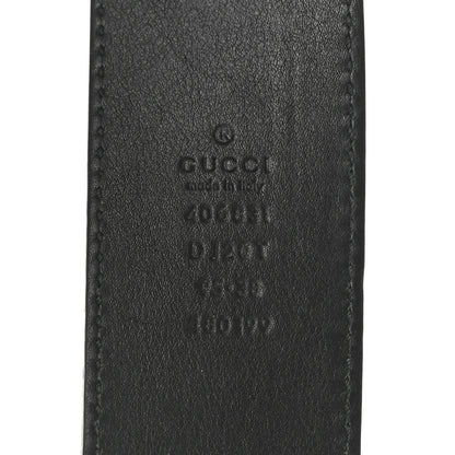 Gucci Calfskin Double G 40mm Belt 95 38 Black 3 of 4