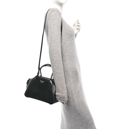 Prada Spazzolato Small Supernova Handbag Black 2 of 10