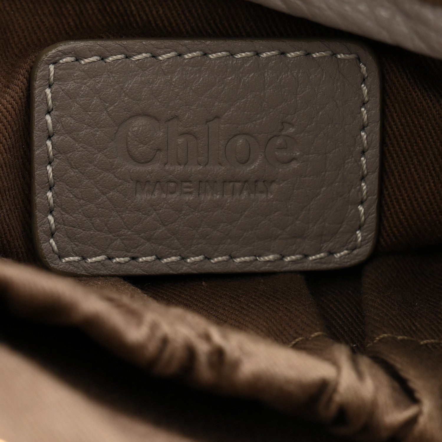Chloe Calfskin Medium Marcie Satchel Cashmere Grey 6 of 12