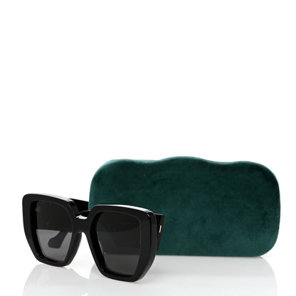 Gucci Acetate Square Frame Sunglasses GG0956S Black 8 of 8