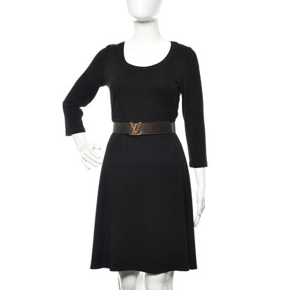 Louis Vuitton Utah LV Initiales 40mm Belt 85 34 Coffee 2 of 7