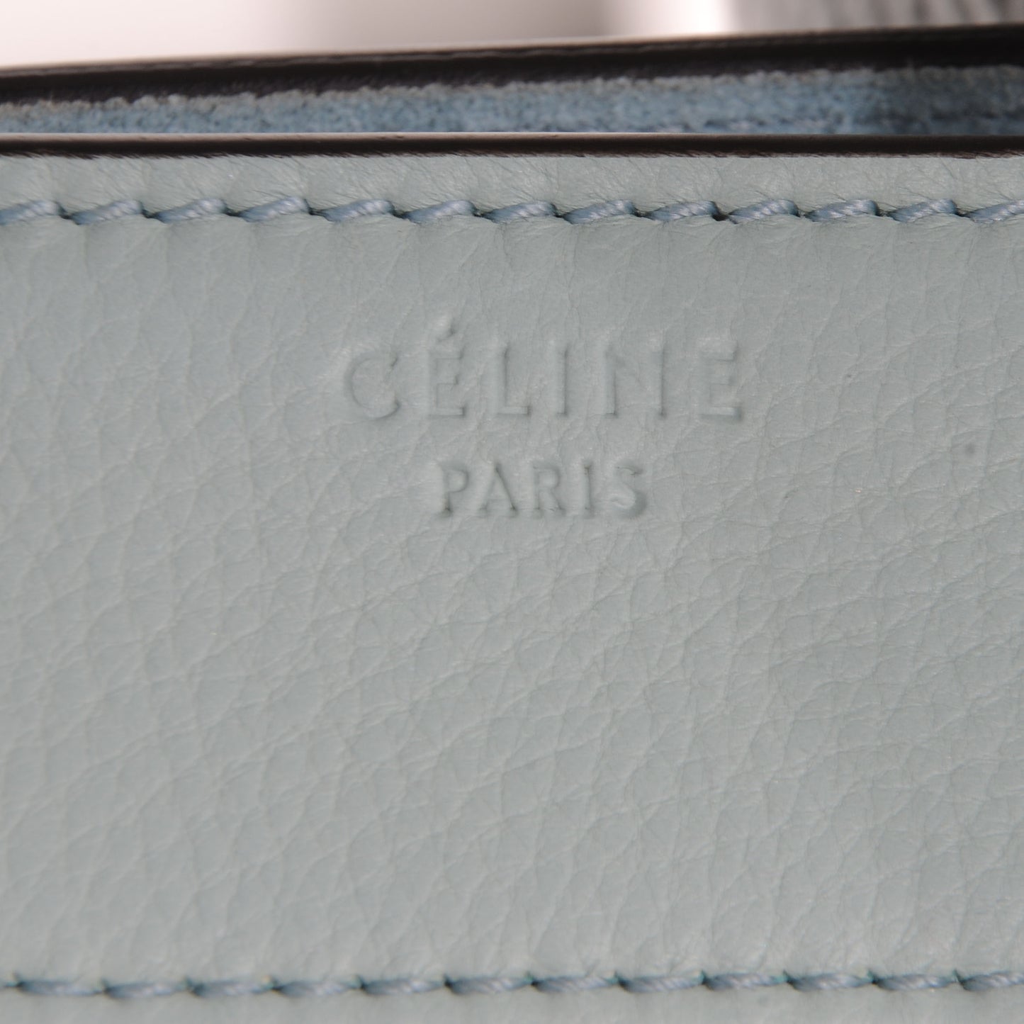 Calfskin Small Phantom Luggage Glacier