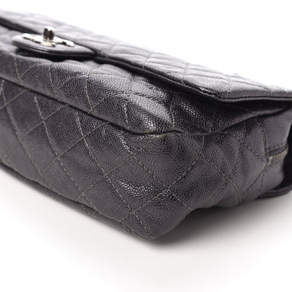 Chanel Iridescent Caviar Quilted Large Chic Flap Grey 7 of 10