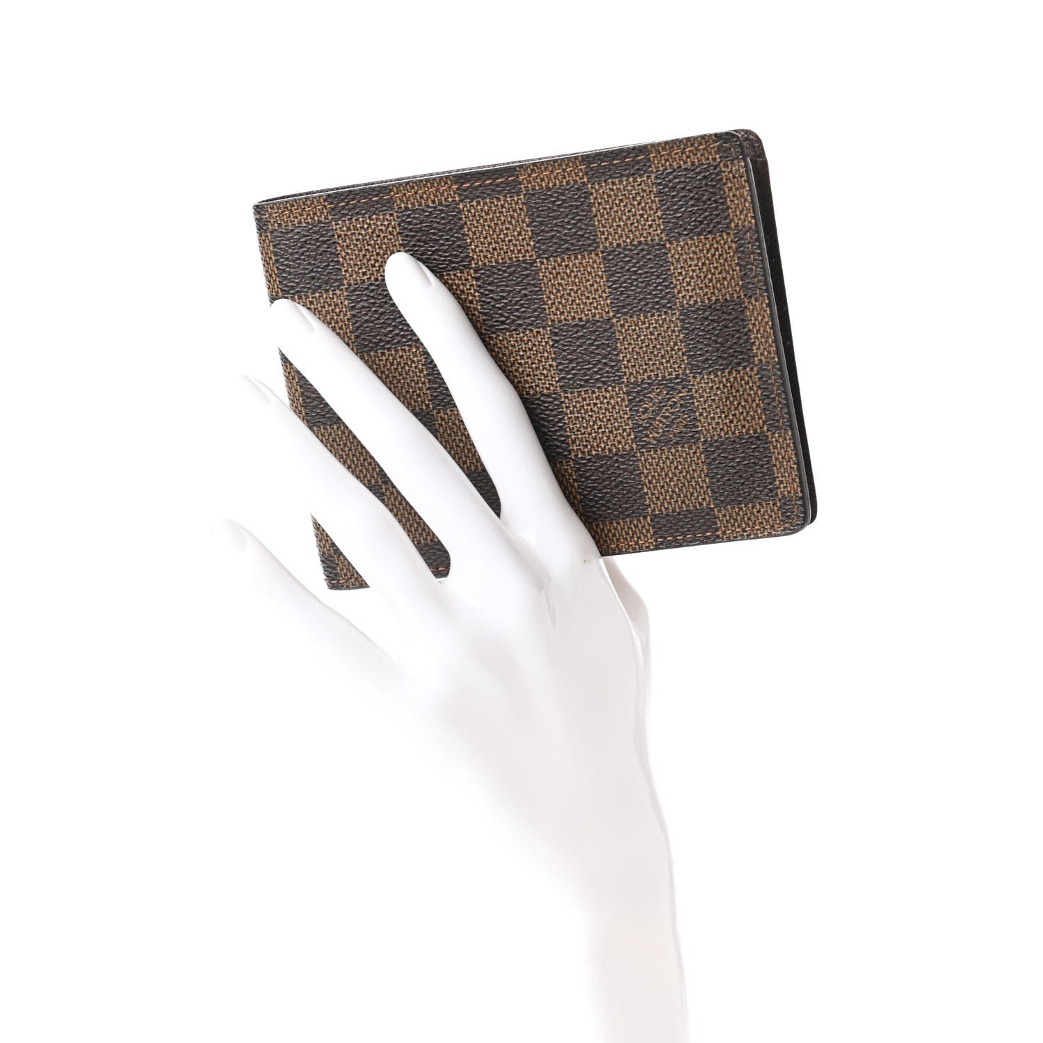 Louis Vuitton Damier Ebene Porte-Billets Mens Billfold Wallet 2 of 11