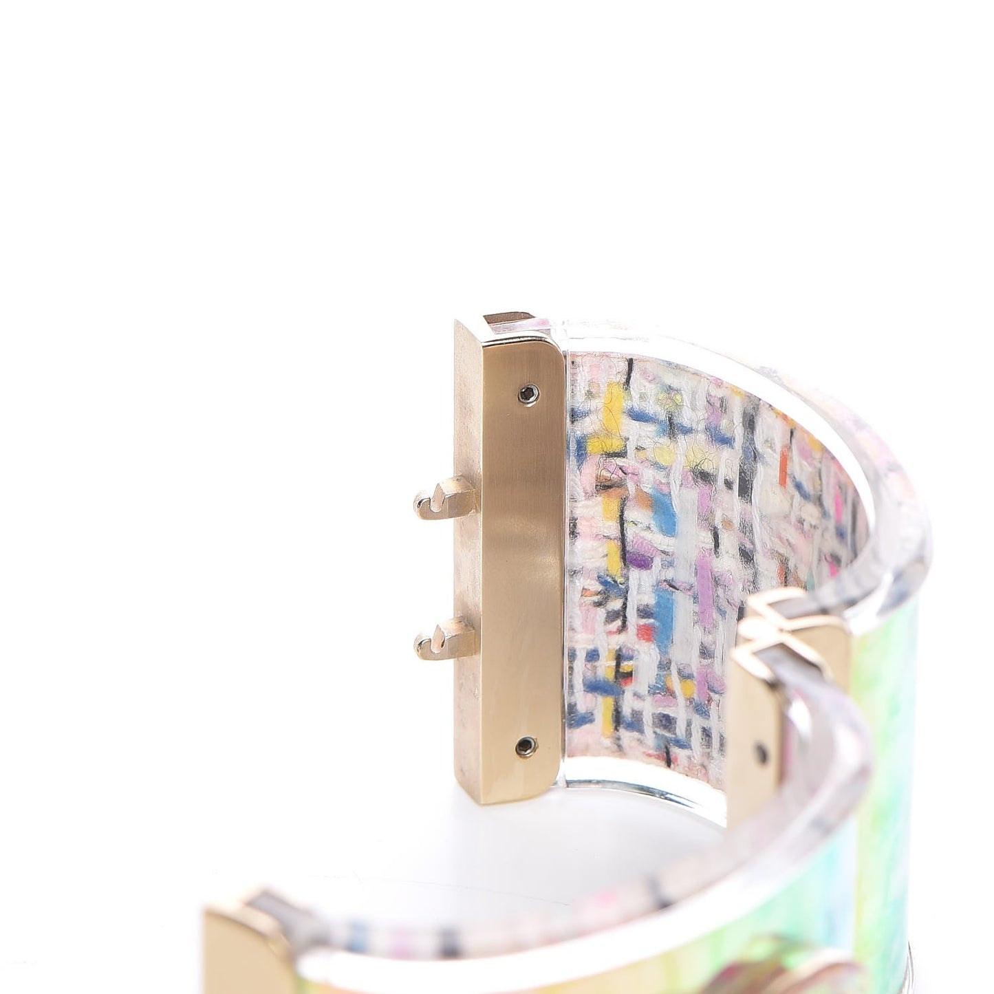 Resin Tweed CC Bangle Multicolor
