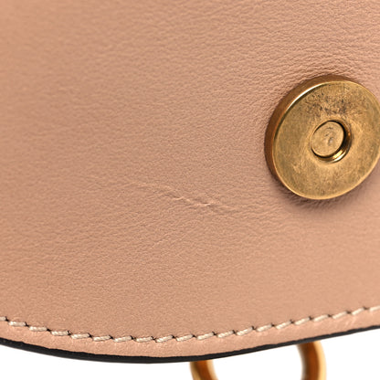 Chloe Calfskin Small Nile Bracelet Minaudiere Bag Biscotti Beige 12 of 12