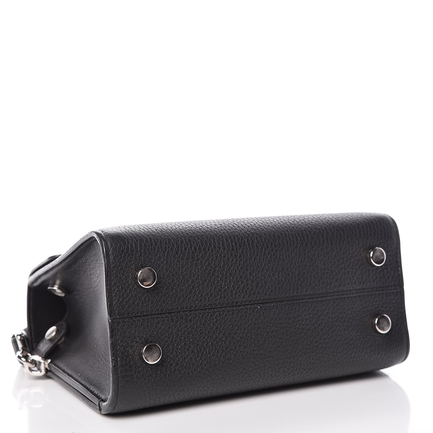 Christian Dior Grained Calfskin Mini Diorever Flap Black 4 of 13