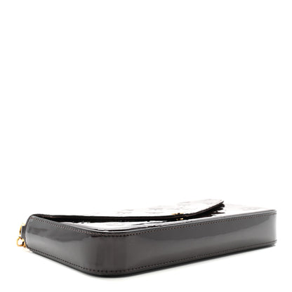 Louis Vuitton Vernis Pochette Felicie Chain Wallet Amarante 5 of 10