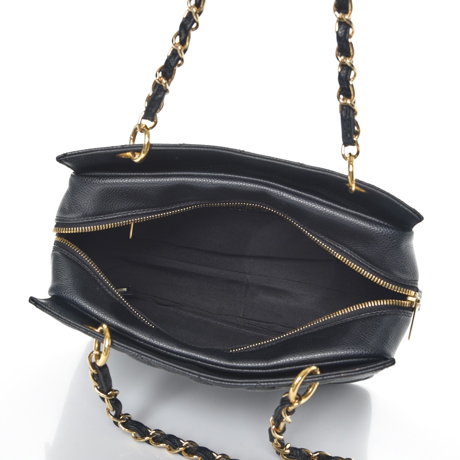 Chanel Caviar Quilted Petit Timeless Tote PTT Black 5 of 7