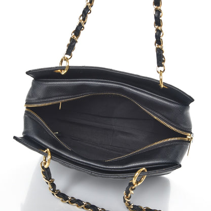 Chanel Caviar Quilted Petit Timeless Tote PTT Black 5 of 7