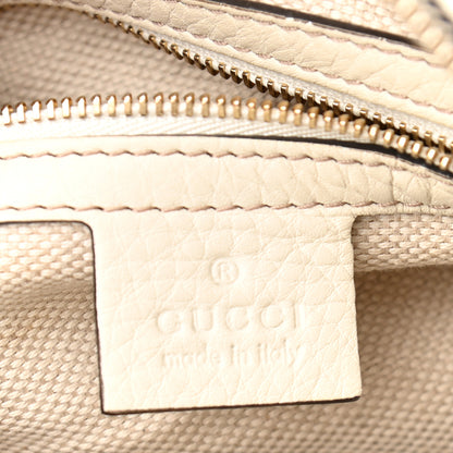 Gucci Pebbled Calfskin Medium Soho Boston Off White 5 of 10