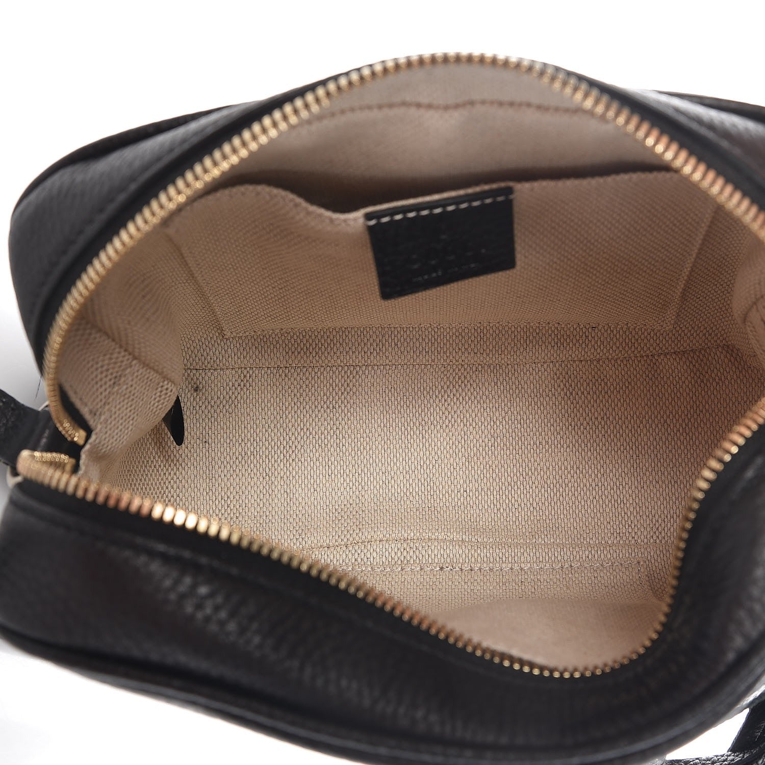 Gucci Pebbled Calfskin Small Soho Disco Bag Black 5 of 7