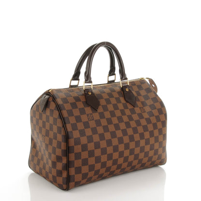 Louis Vuitton Damier Ebene Speedy 30 3 of 7