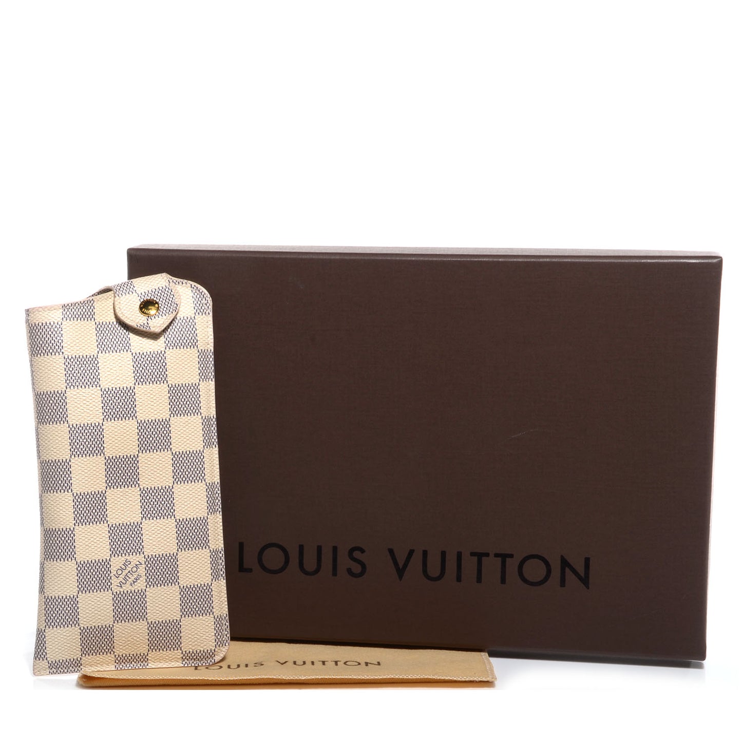 Damier Azur Sunglasses Case MM