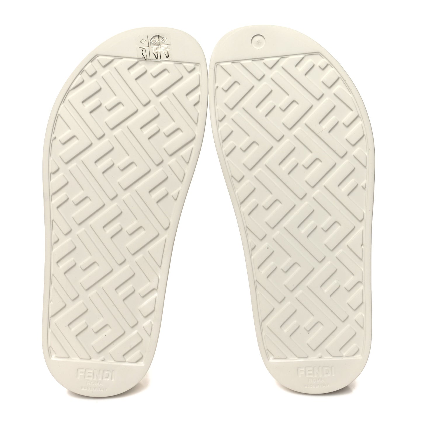 Rubber FF Sporty Hiker 25mm Sandals 38 Chalk