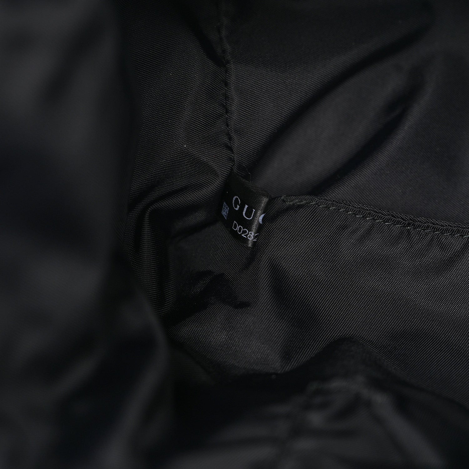 Gucci Nylon Monogram Medium Light Single Buckle Backpack Black 8 of 11