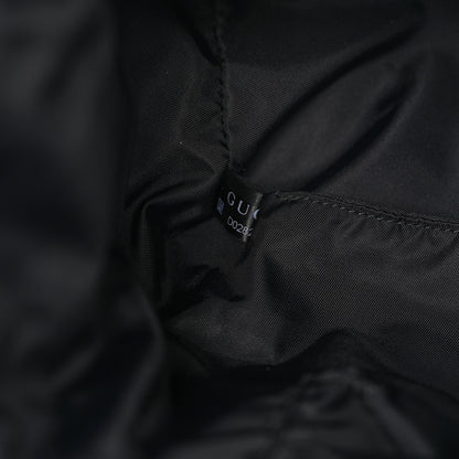 Gucci Nylon Monogram Medium Light Single Buckle Backpack Black 8 of 11