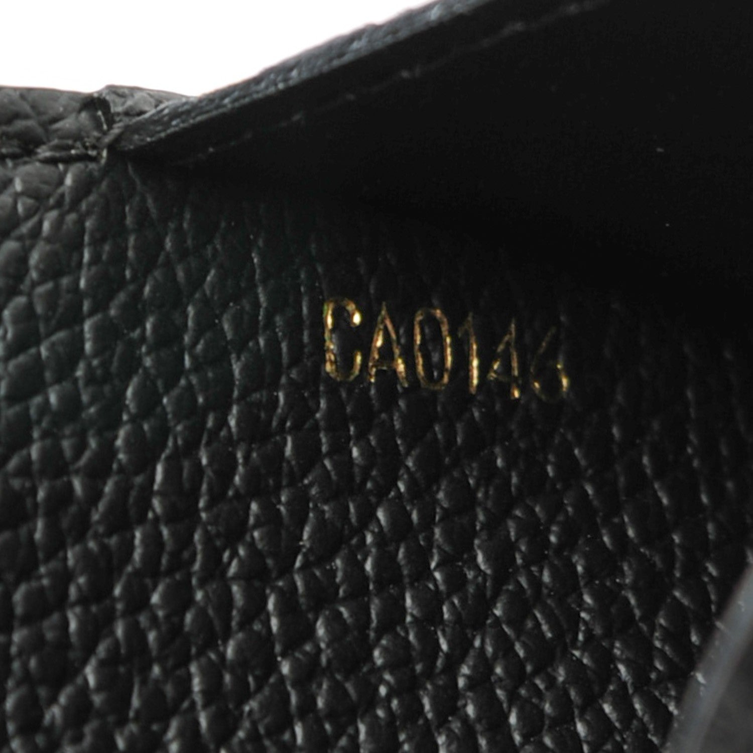 Louis Vuitton Empreinte Business Card Holder Black 7 of 7