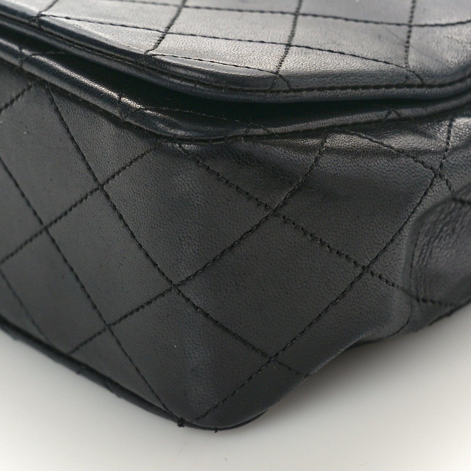 Chanel Lambskin Quilted Small Single Flap Black 10 of 10
