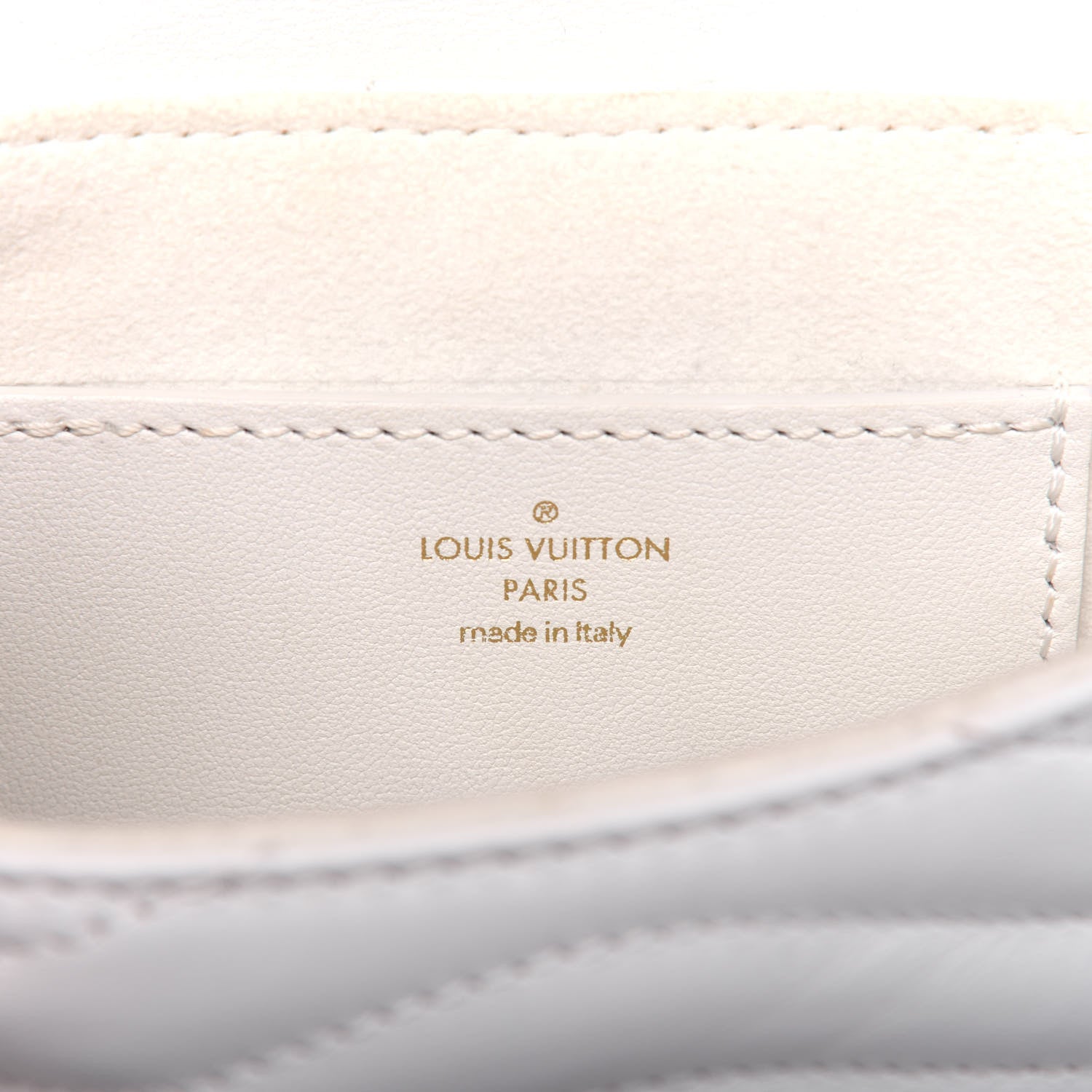 Louis Vuitton Calfskin New Wave Multi Pochette Snow 8 of 16