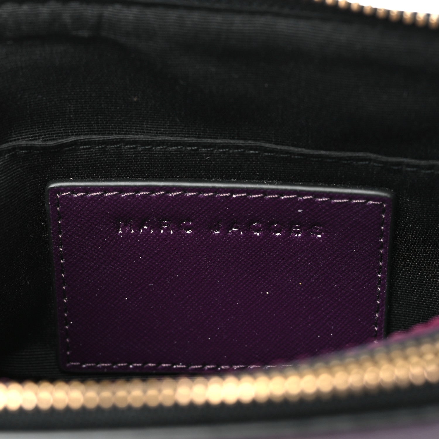 Marc Jacobs Saffino Small Stud Snapshot Camera Bag Purple Gold 7 of 10