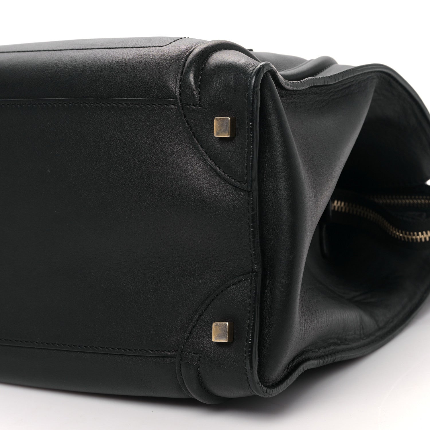 Celine Smooth Calfskin Mini Luggage Black 9 of 9