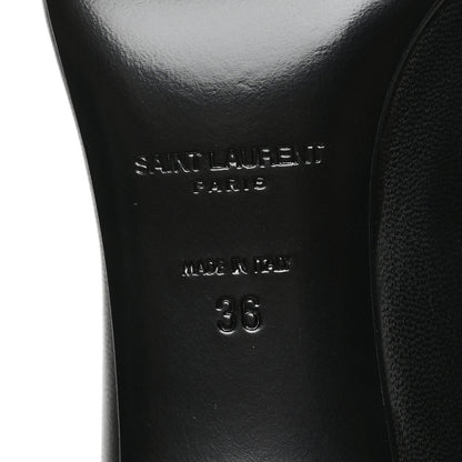 Saint Laurent Calfskin Pumps 36 Black 6 of 8