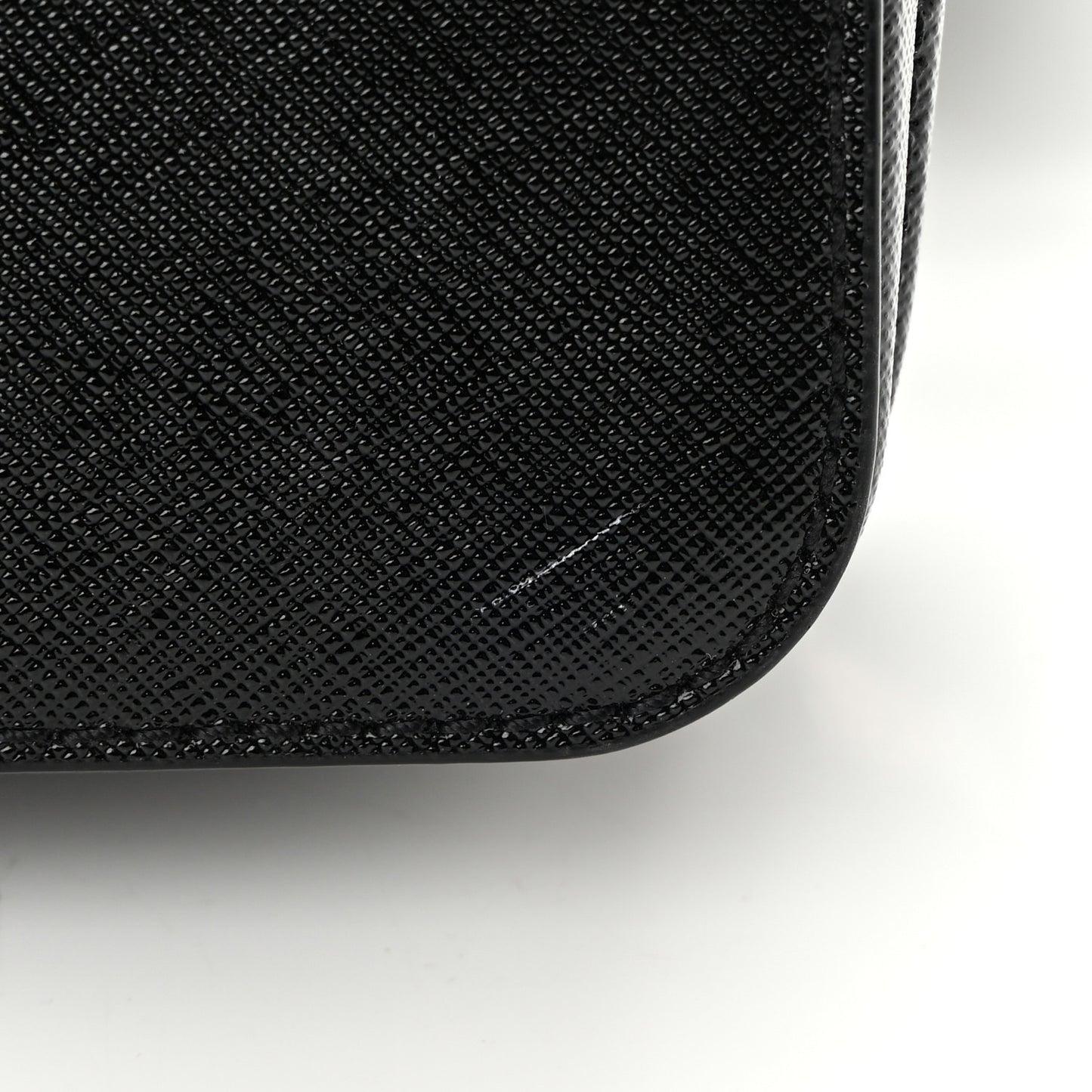 Saffiano Snapshot Camera Bag Black