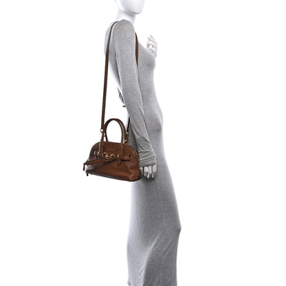 Miu Miu Nappa Aviator Small Aventure Bag Rovere 2 of 9