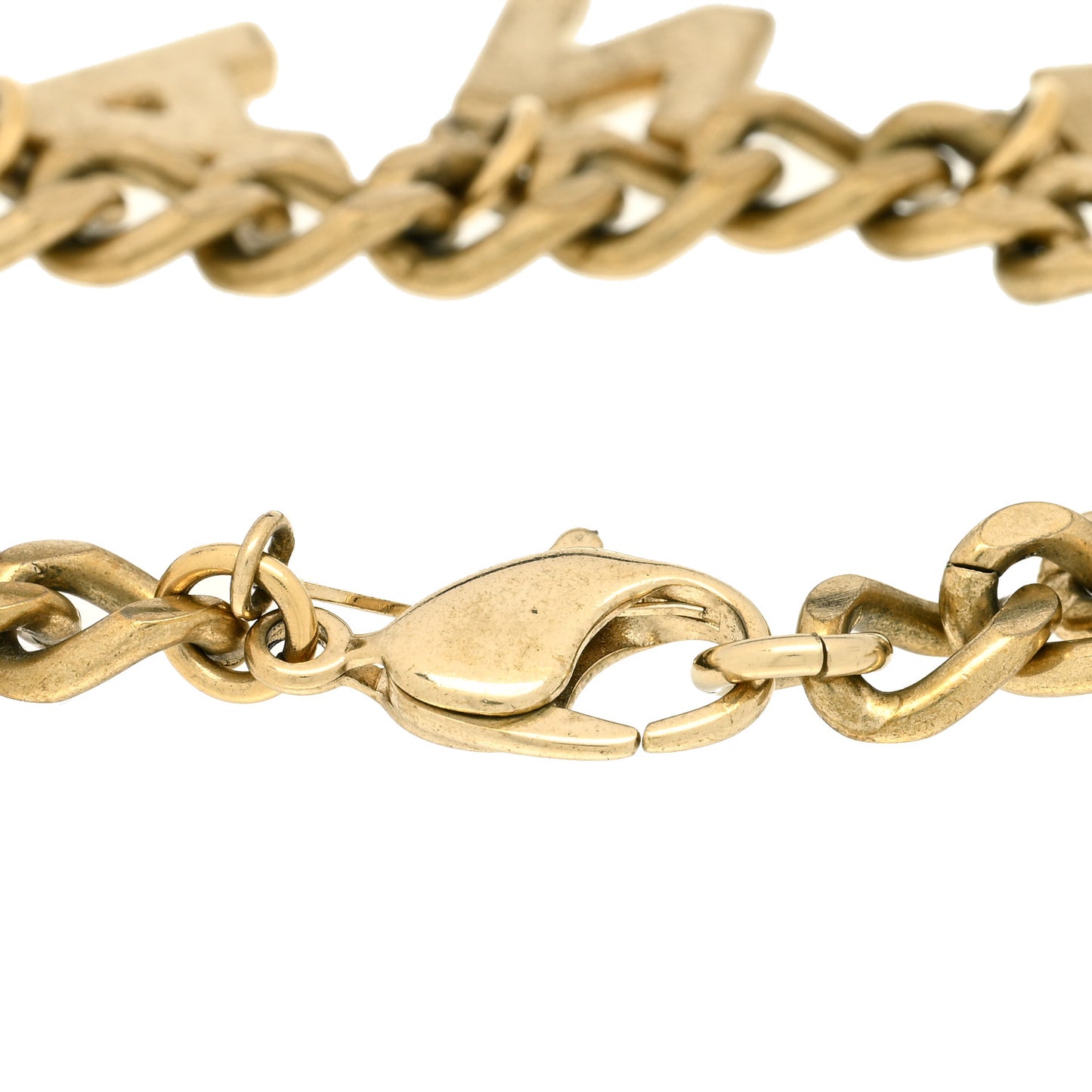CC Logo Charms Bracelet Gold