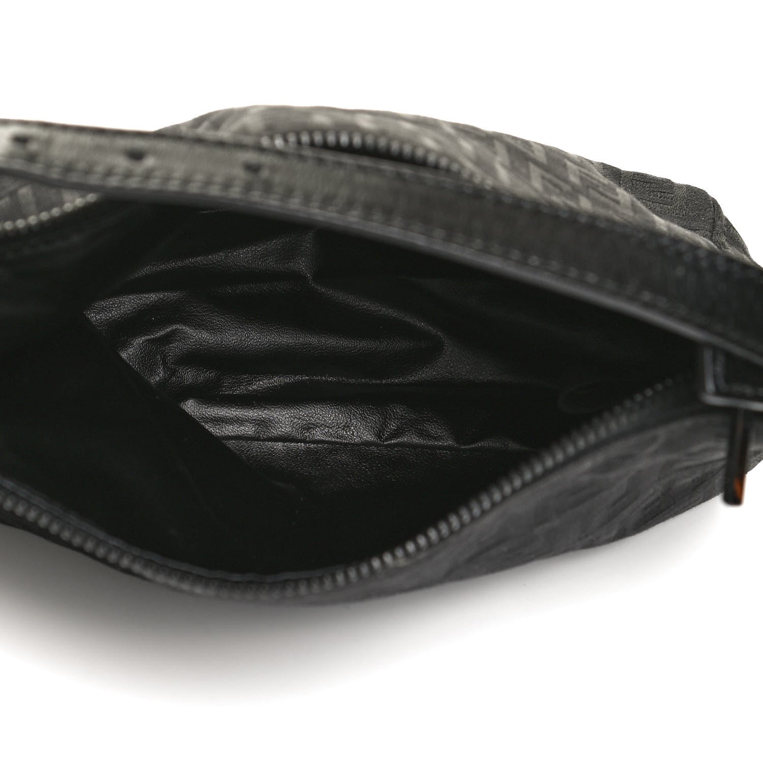 Fendi Zucchino Mini Pochette Black 9 of 15