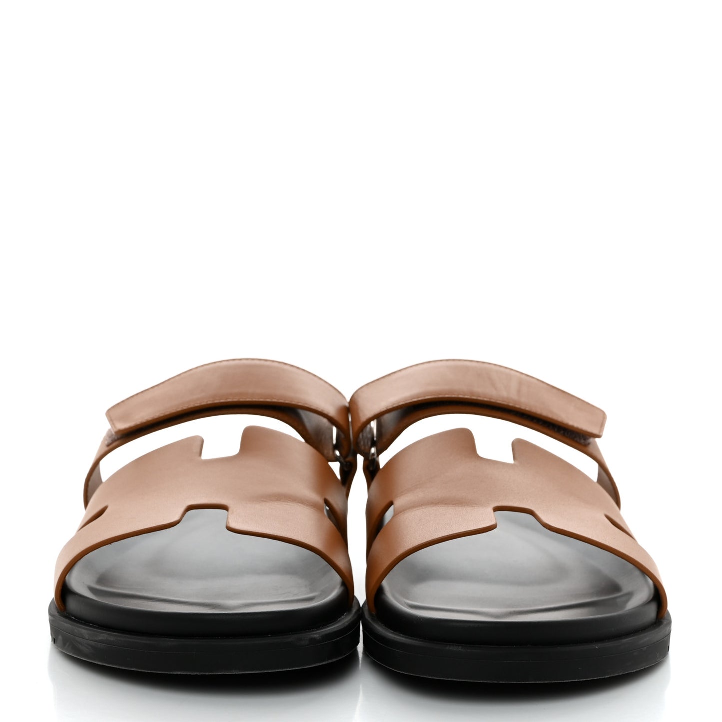 Calfskin Mens Chypre Sandals 45.5 Gold