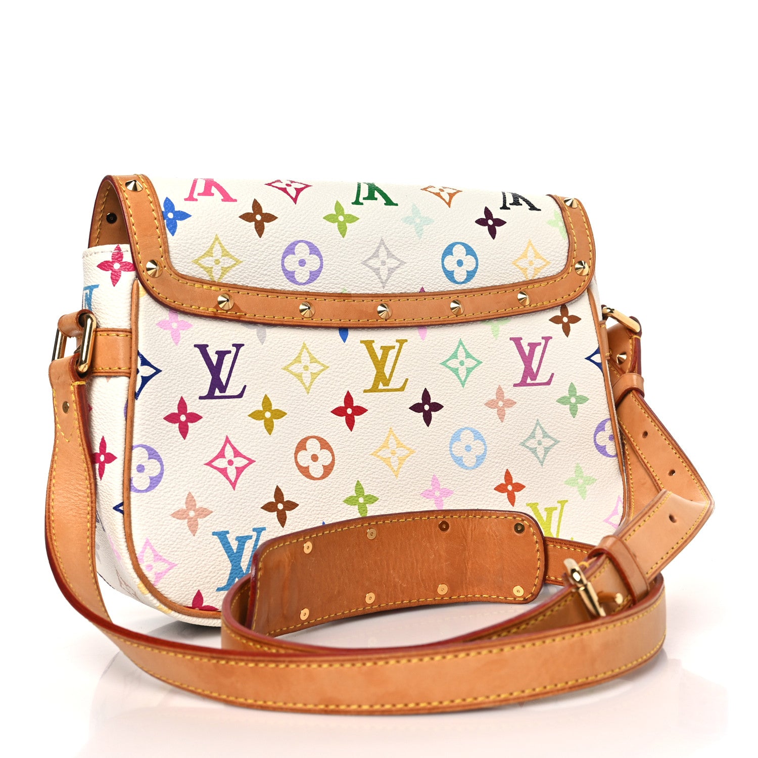 Louis Vuitton Monogram Multicolor Sologne White 3 of 8