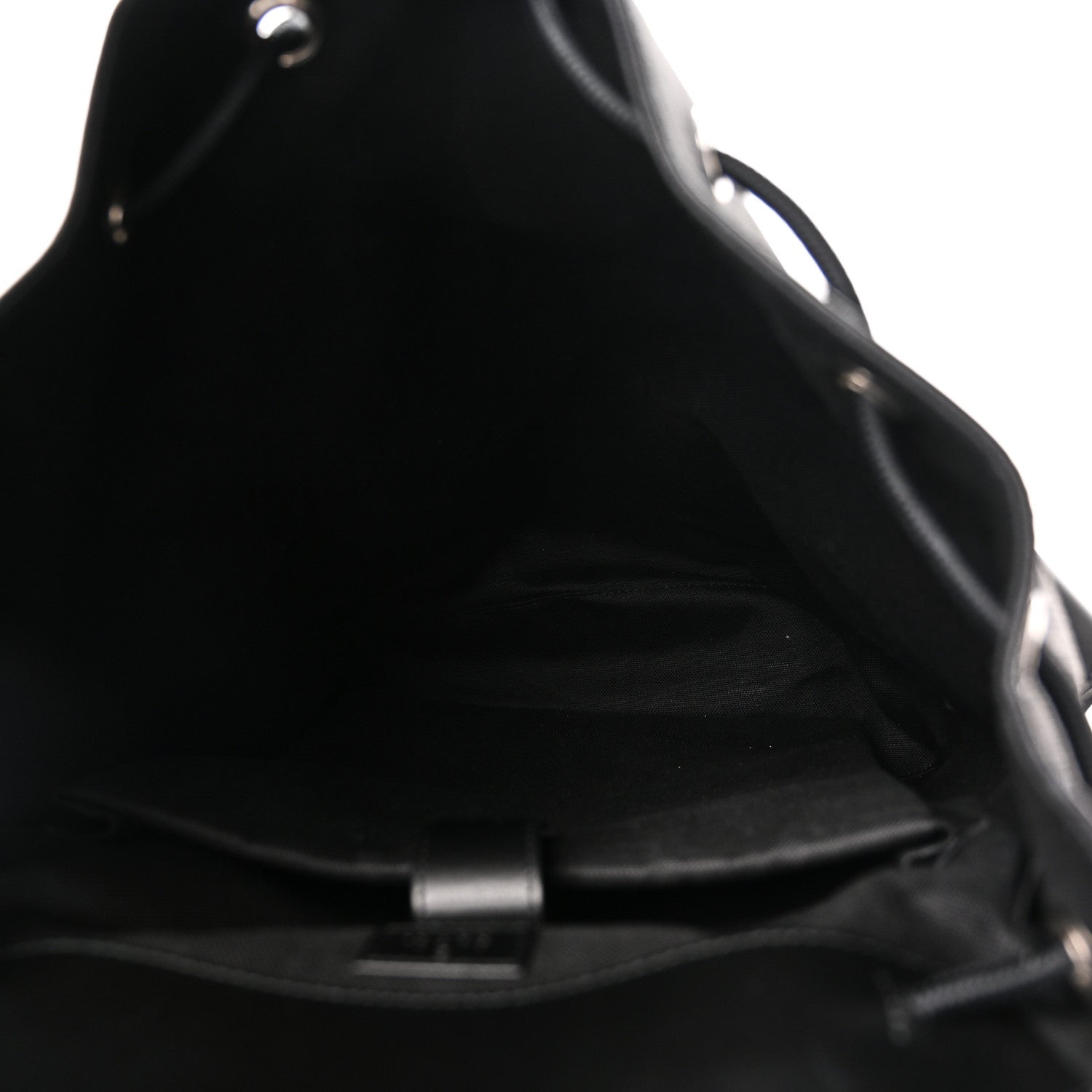 Gucci Soft GG Supreme Monogram Calfskin Web Double Buckle Backpack Black 5 of 10
