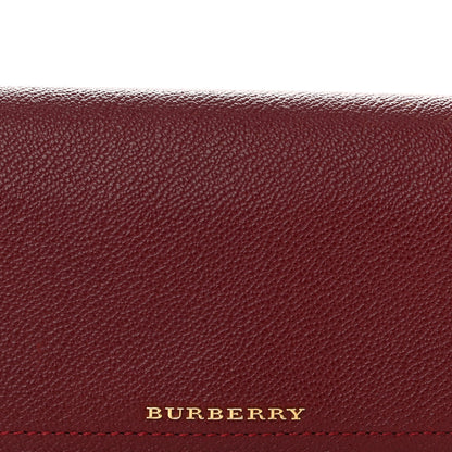 Burberry Grainy Calfskin Henley Wallet On Chain Burgundy 8 of 12