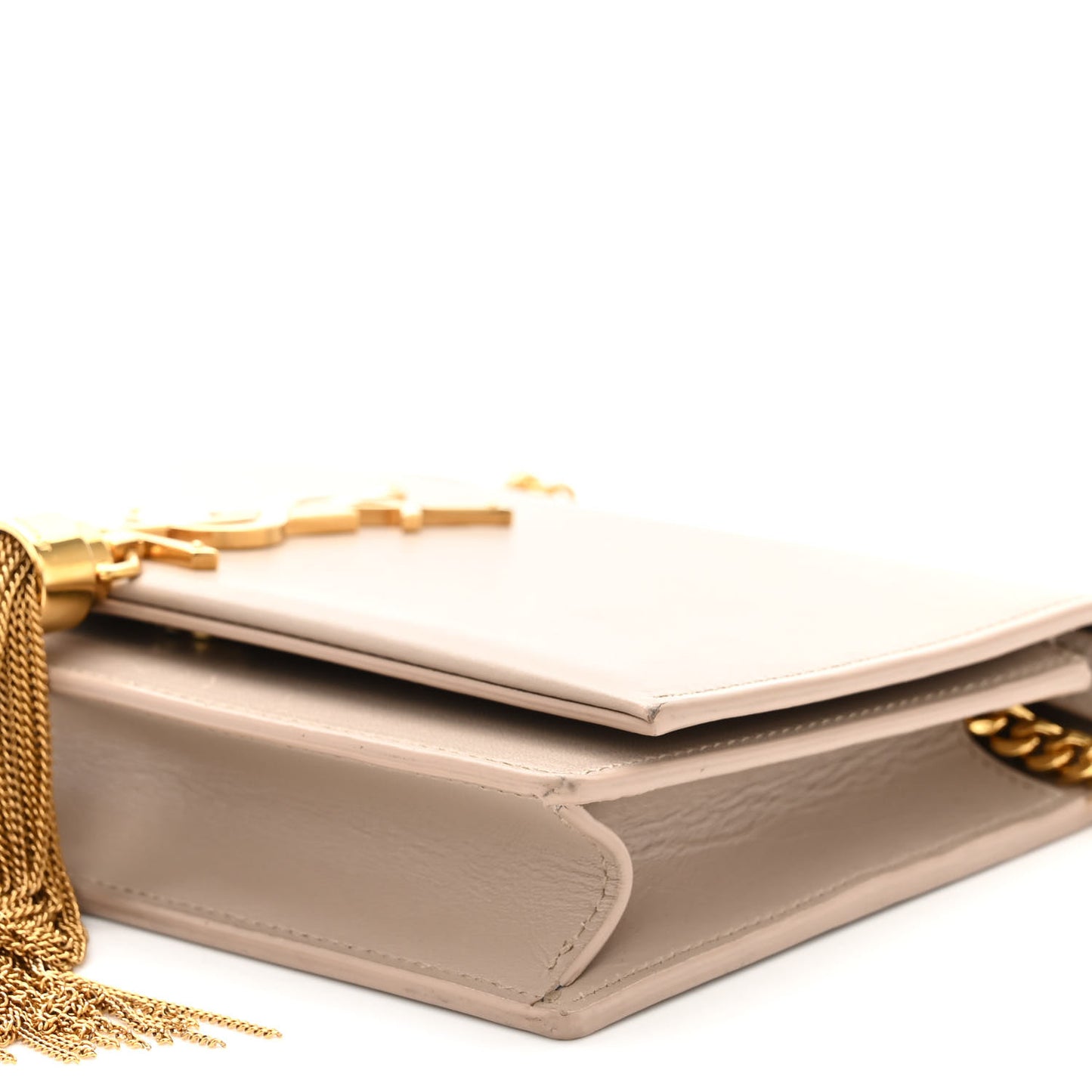 Smooth Calfskin Classic Monogram Kate Tassel Chain Wallet