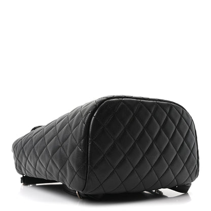 Chanel Calfskin Quilted Small Urban Spirit Backpack Black 3 of 10