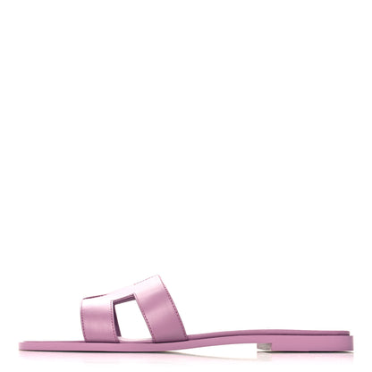 Hermes Calfskin Oran Sandals 42 Bruyère 1 of 9
