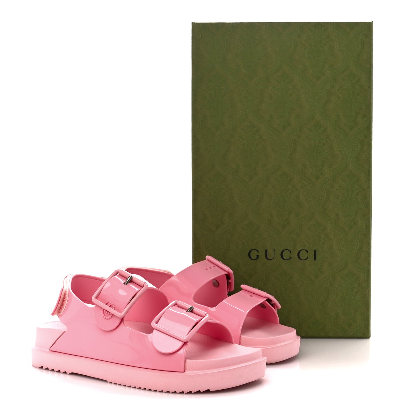 Rubber Mini Double G Womens Isla Dad Sandals 35 Wild Rose