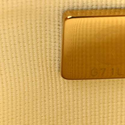 Chanel Caviar Quilted CC Turn Lock Wallet On Chain WOC Light Yellow 8 of 12