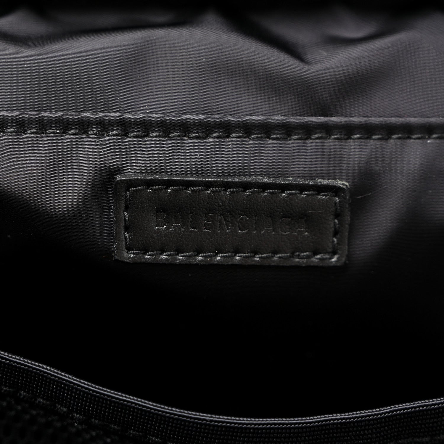 Balenciaga Nylon Logo Sport Camera Bag Black 6 of 10