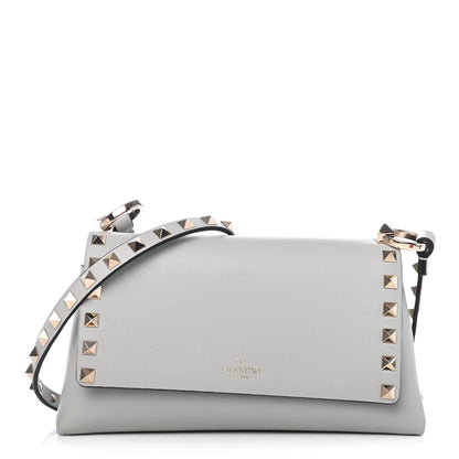 Valentino Garavani Vitello Rockstud Crossbody Bag Grey 1 of 4