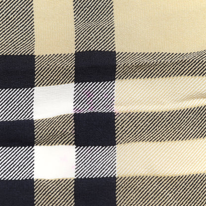 Burberry Modal Cashmere Haymarket Check Scarf Bronze 6 of 7